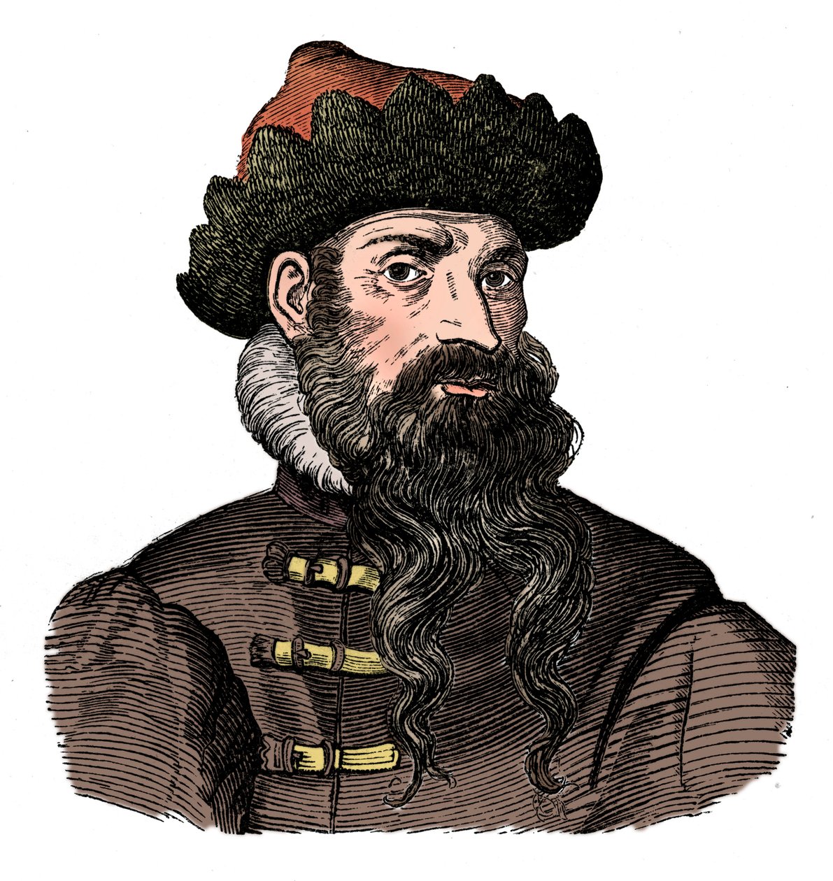 Johann Gutenberg, německý kovodělník a vynálezce, 16. století, 1870. od Unbekannt