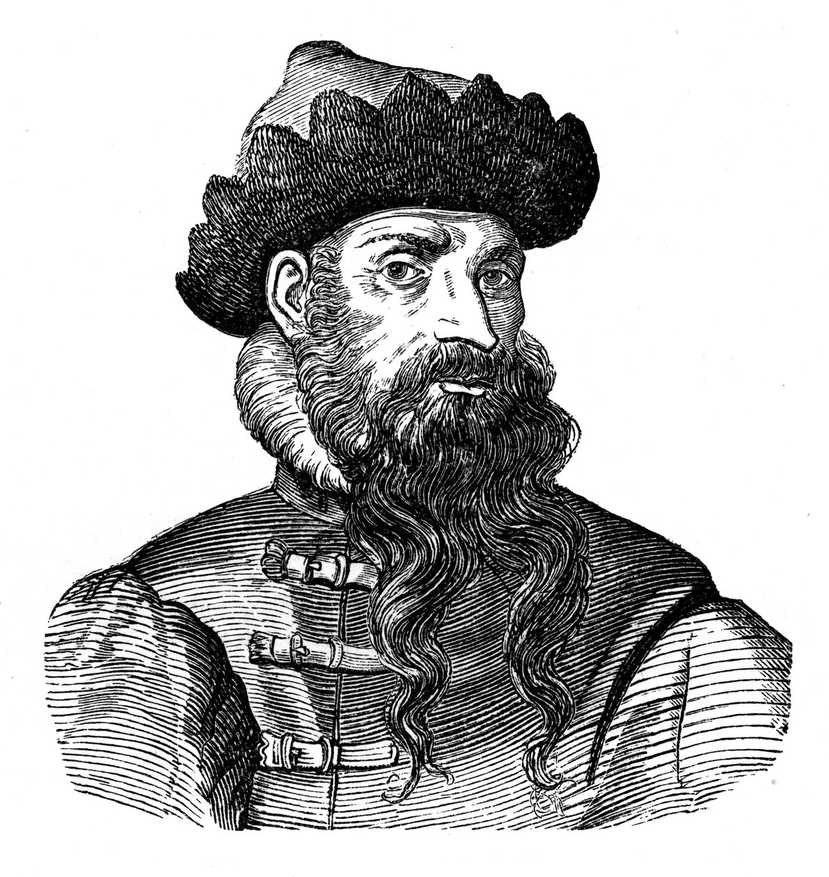 Johann Gutenberg, německý kovodělník a vynálezce, 16. století, 1870 od Unbekannt