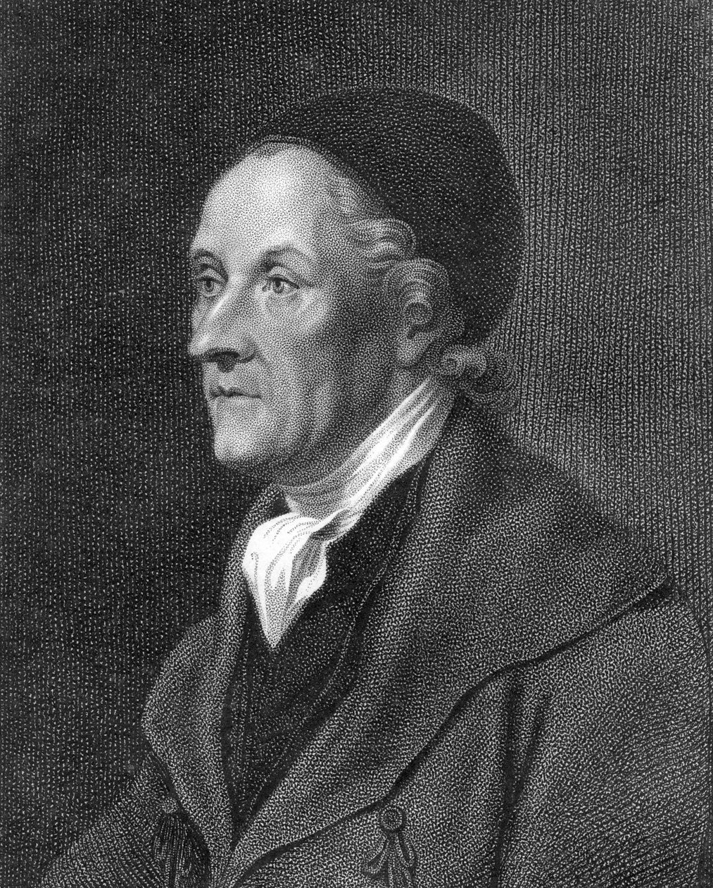 Johann Kaspar Lavater, švýcarský fyziognom a teolog, počátek 19. století od Unbekannt