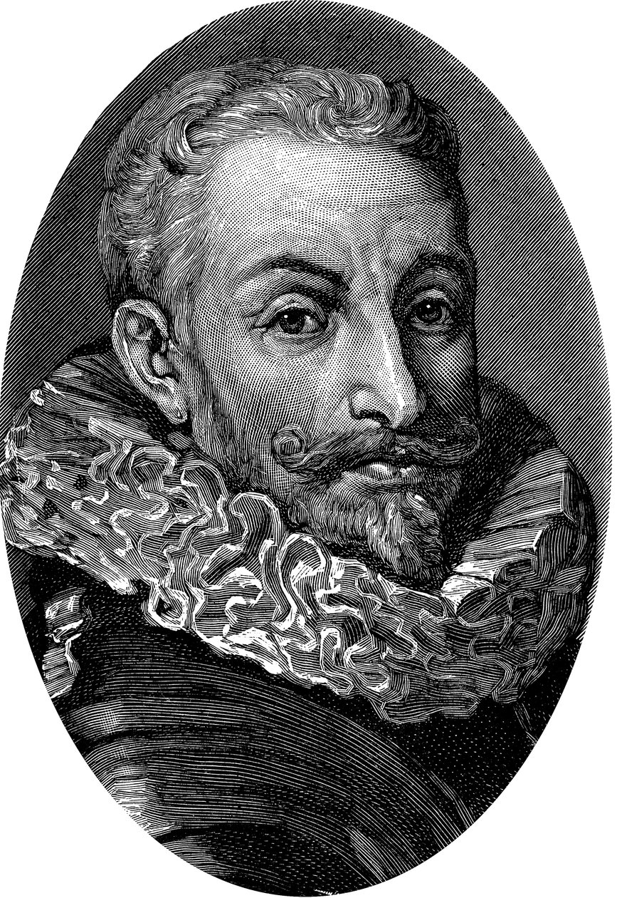Johann Tserclaes, hrabě Tilly, vlámský voják od Unbekannt