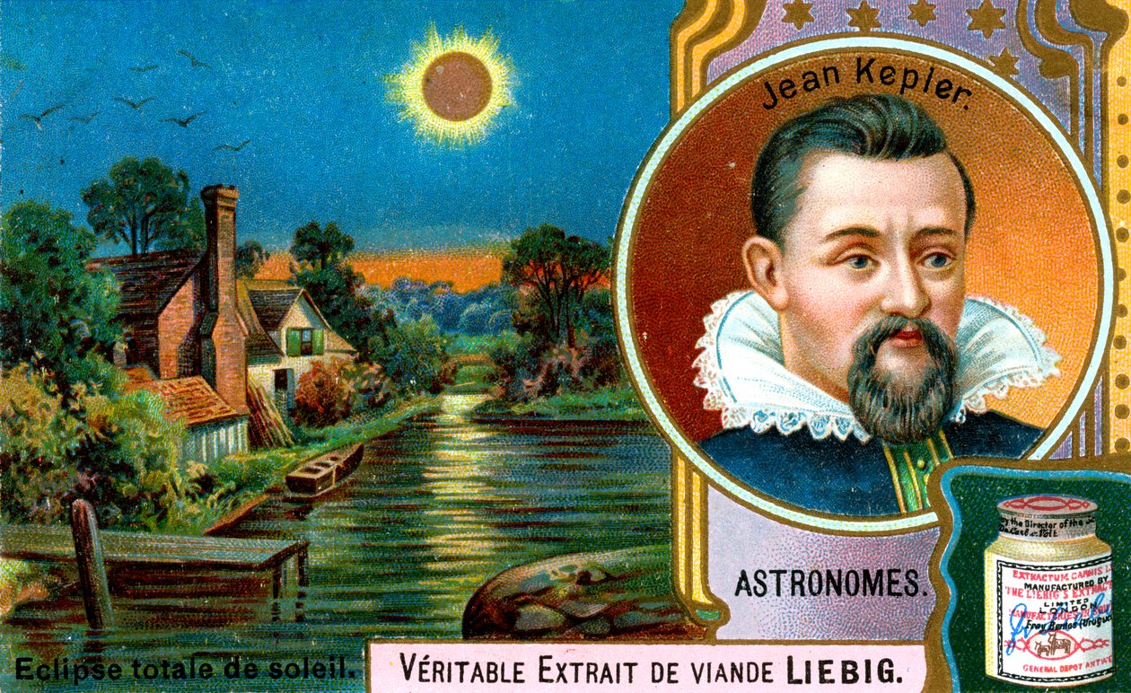 Johannes Kepler, německý astronom, c1900 od Unbekannt