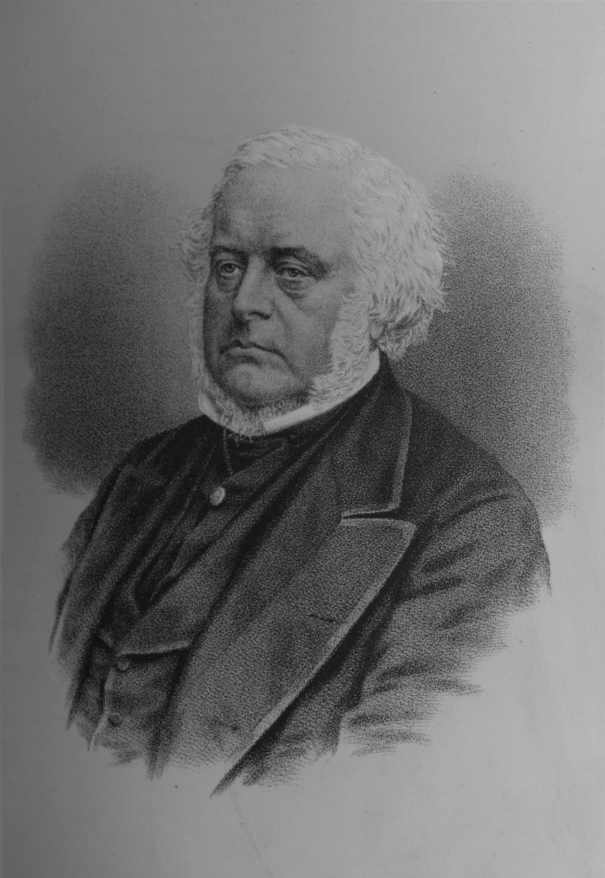 John Bright , britský politik a řečník, 1870 1883. od Unbekannt