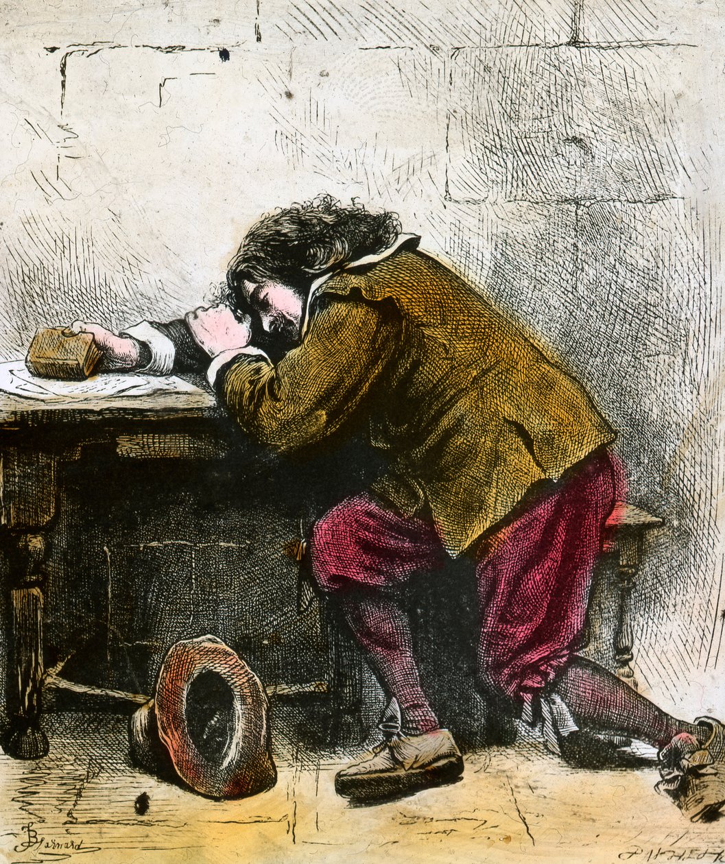 John Bunyan snění, 17. století, konec 19. nebo začátek 20. století od Unbekannt