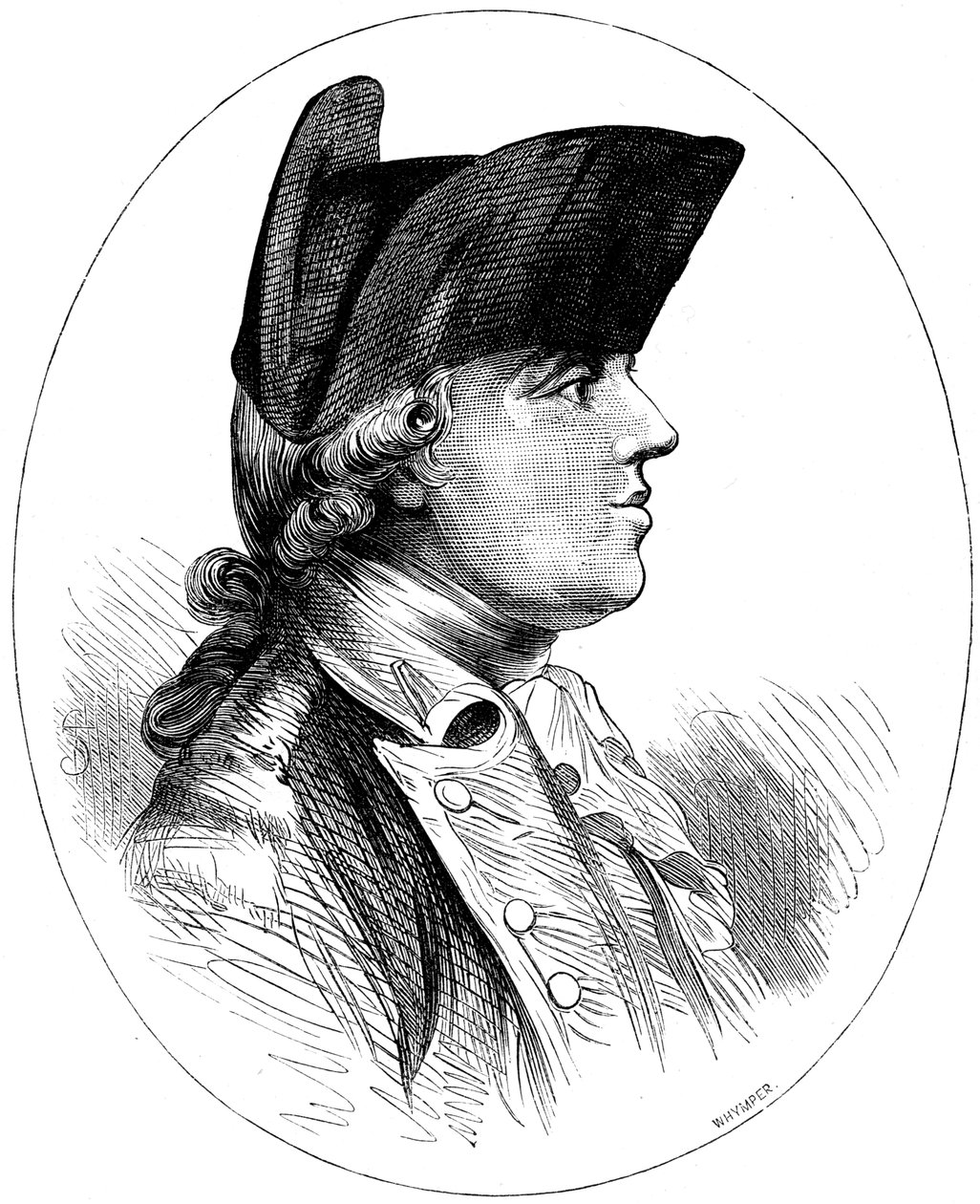 John Burgoyne, britský generál 18. století, c1880 od Unbekannt