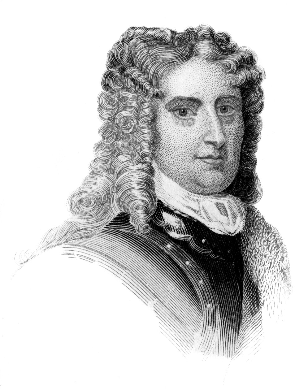 John Churchill, 1. vévoda z Marlborough, anglický voják, c1850 od Unbekannt