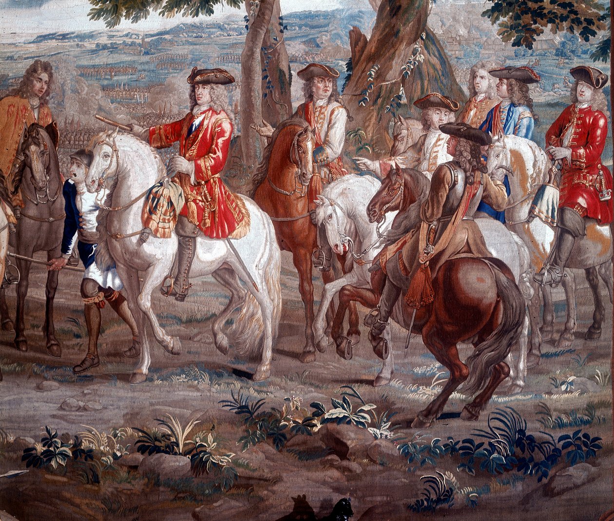 John Churchill, vévoda z Marlborough 1650-1722 anglický voják, v bitvě u Blenheimu, 1704 od Unbekannt