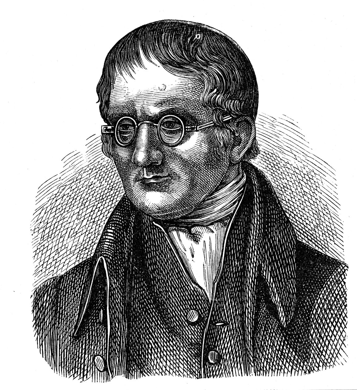 John Dalton, anglický chemik, 1881 od Unbekannt
