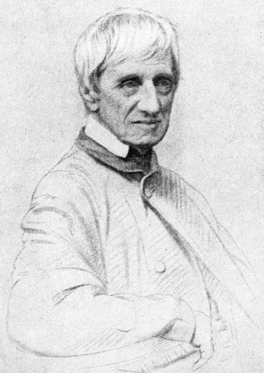 John Henry Newman 1801-1890, britský kardinál od Unbekannt