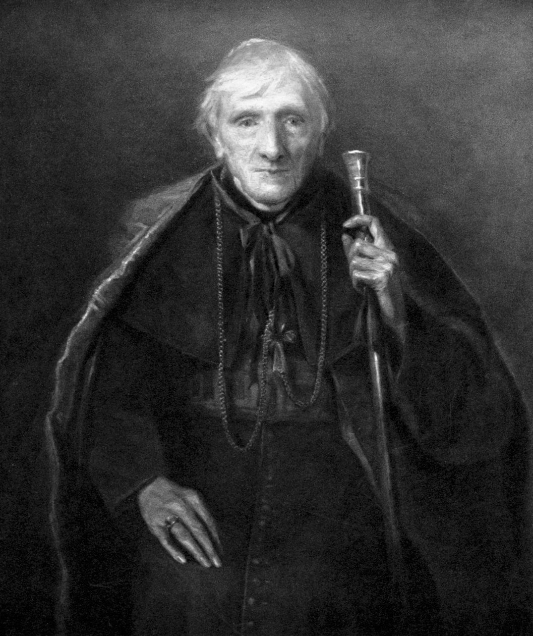 John Henry Newman ve stáří, britský učenec a teolog, c1885 od Unbekannt