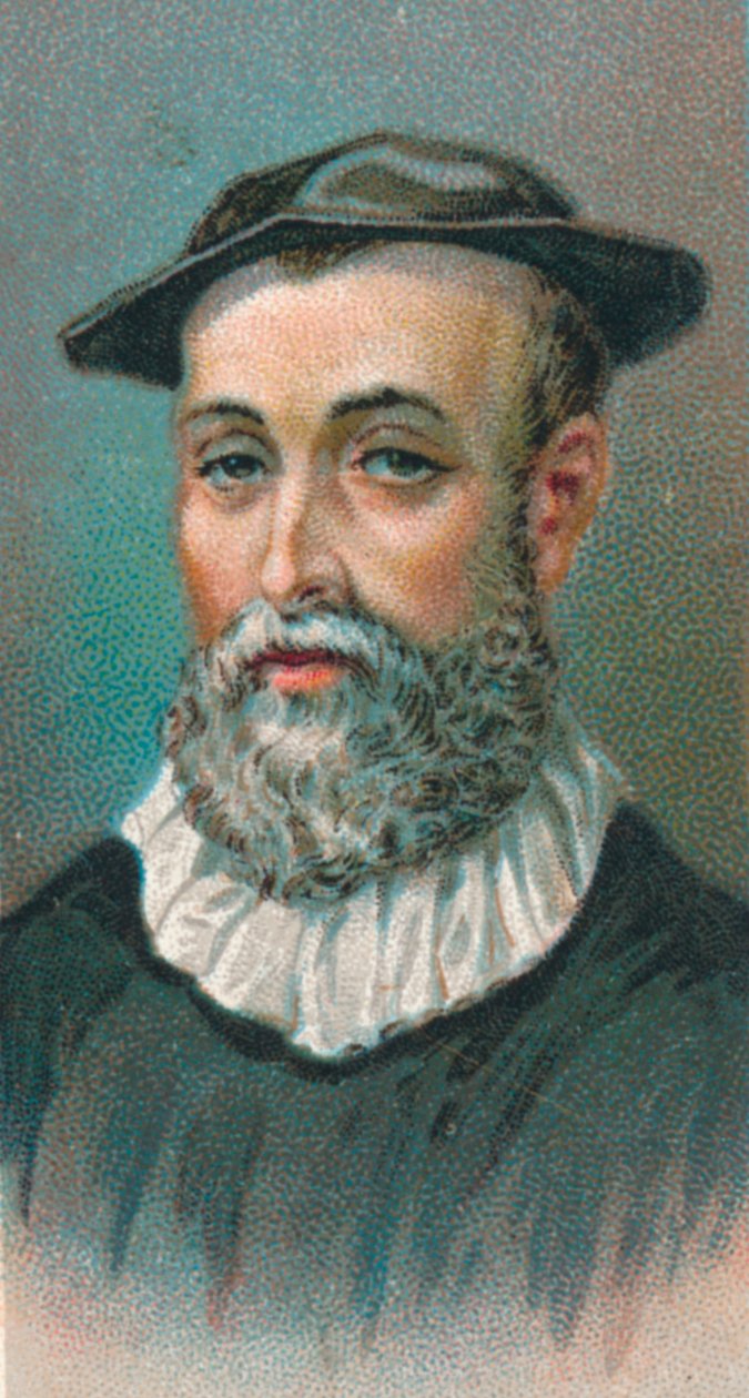 John Knox c1514-1572, skotský náboženský reformátor, 1924 od Unbekannt
