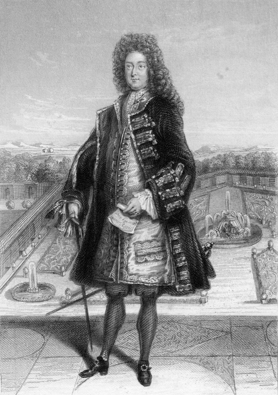 John Law, generální kontrolor Francie, 1720 1841 od Unbekannt