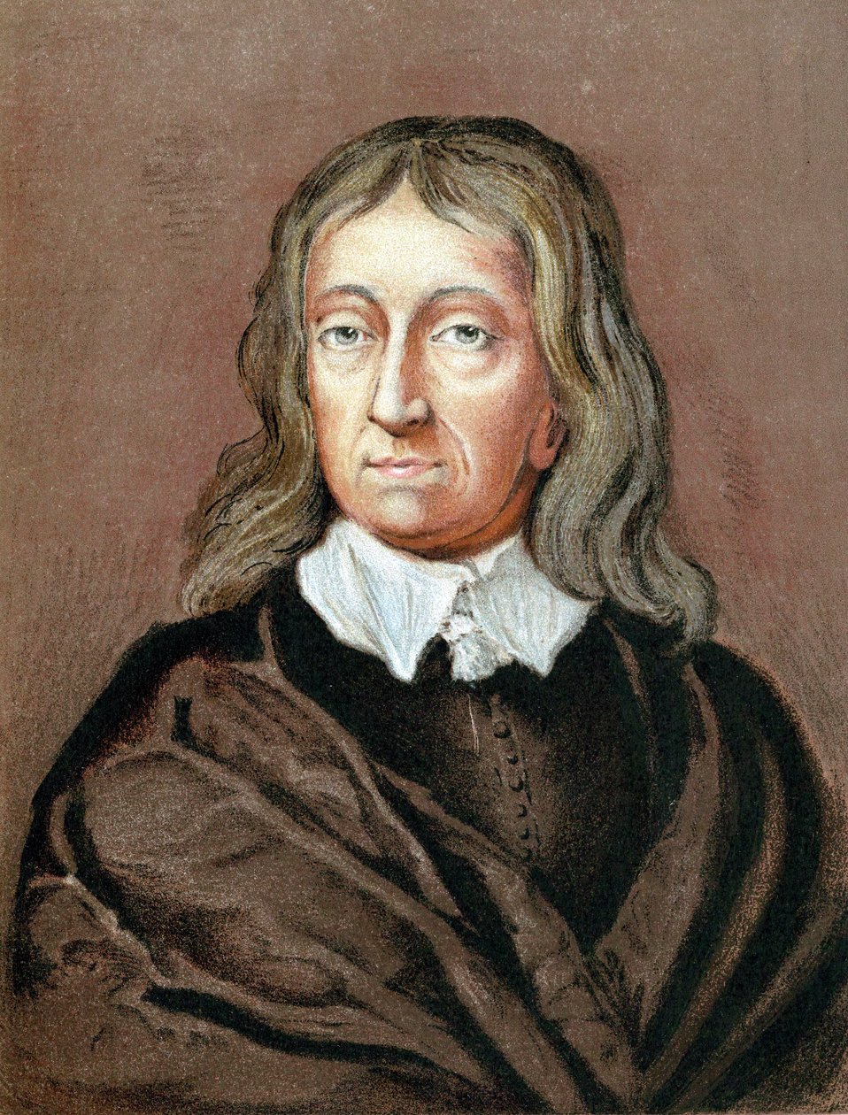 John Milton 1608-1674, anglický básník, c1645-1674 od Unbekannt