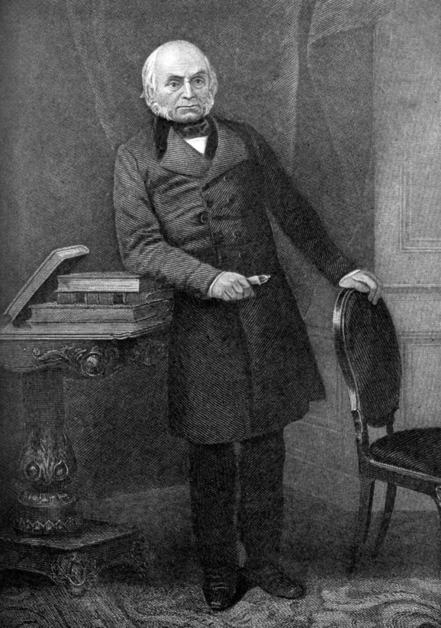 John Quincy Adams 1767-1848, šestý prezident Spojených států, 19. století 1908 od Unbekannt