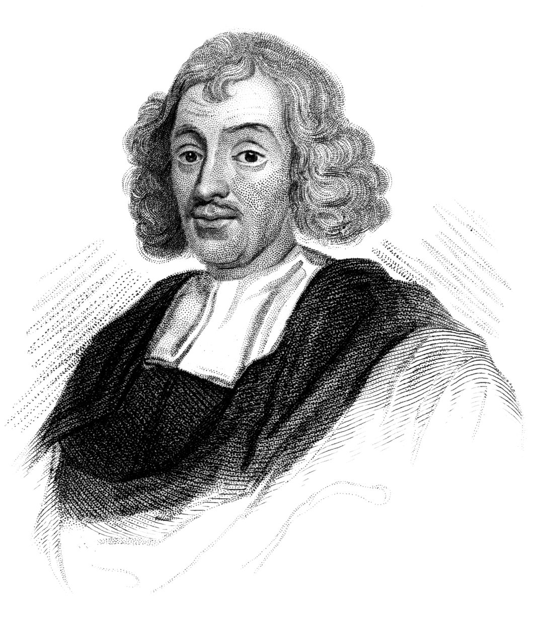 John Ray, anglický přírodovědec, c1850 od Unbekannt