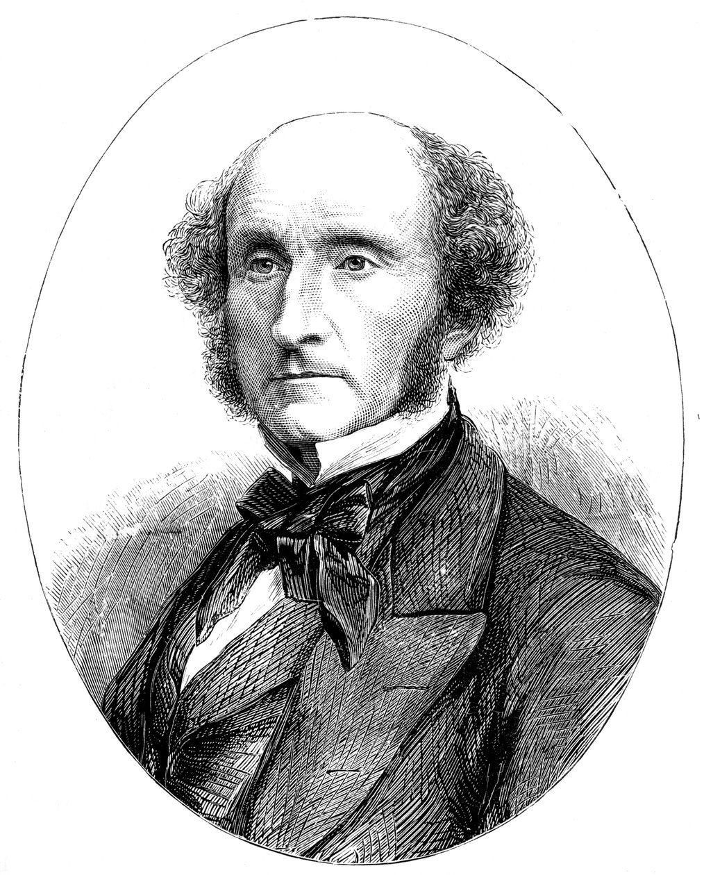 John Stuart Mill 1806-1873, britský sociální reformátor a filozof od Unbekannt