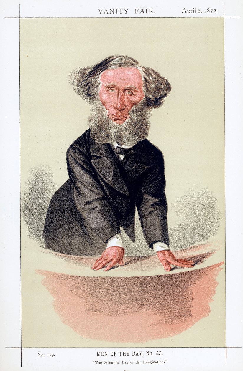 John Tyndall, britský fyzik irského původu, 1872 od Unbekannt