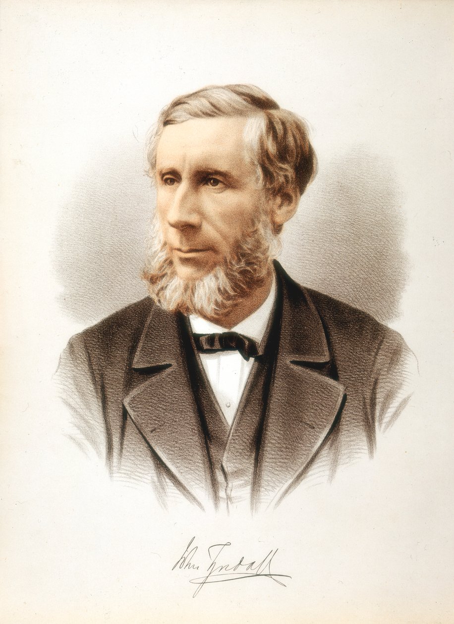 John Tyndall, britský fyzik a popularizátor vědy irského původu, c1880 od Unbekannt