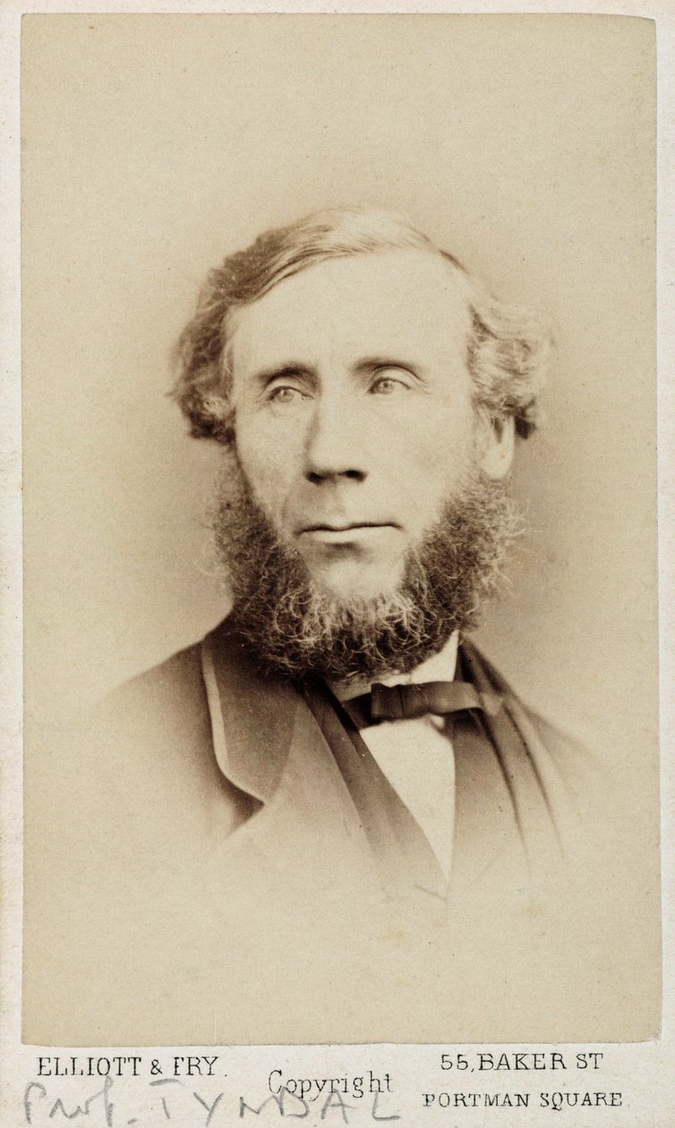 John Tyndall, irský fyzik, c 1875 od Unbekannt