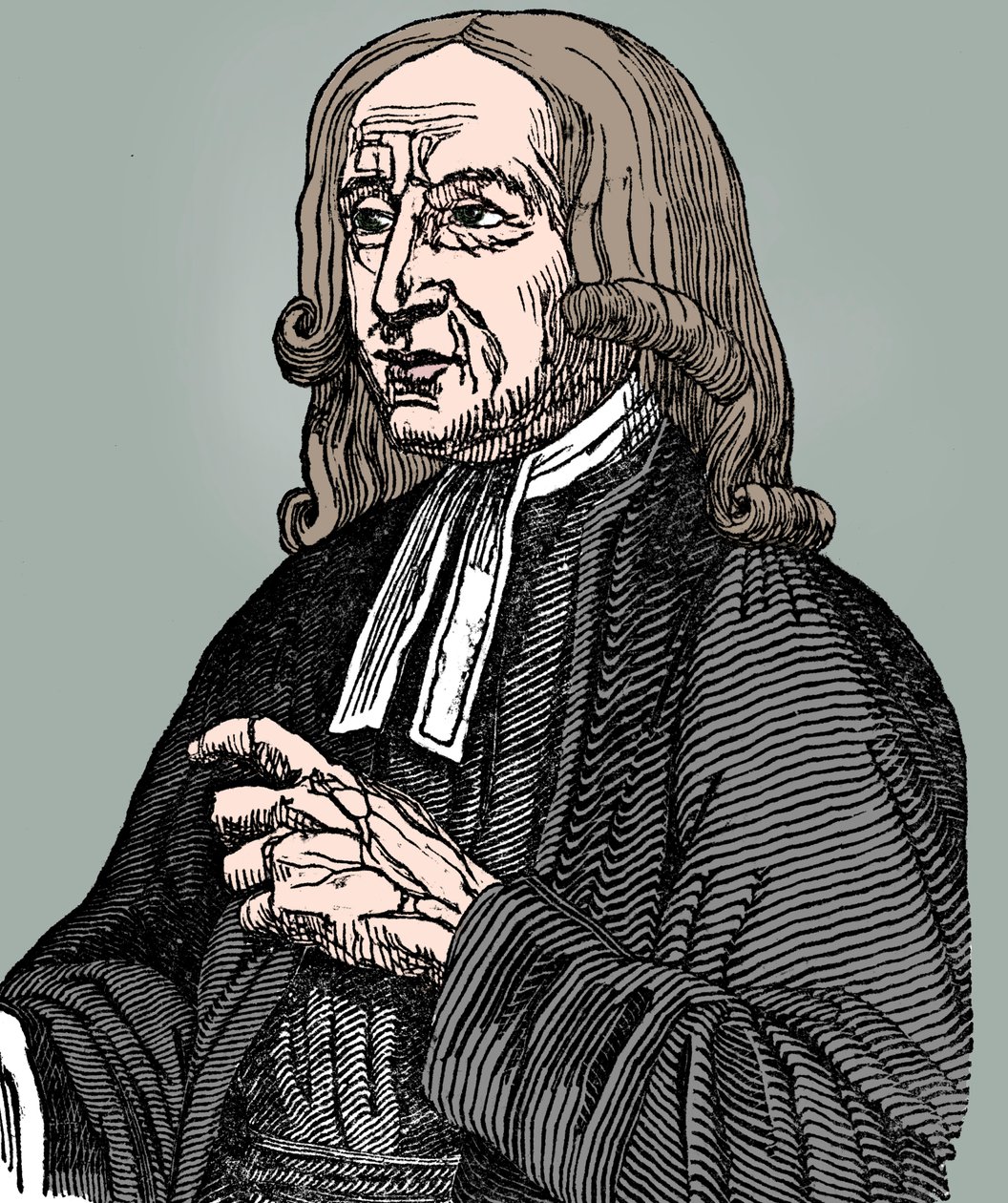 John Wesley, anglický nekonformní kazatel z 18. století, 1832 od Unbekannt