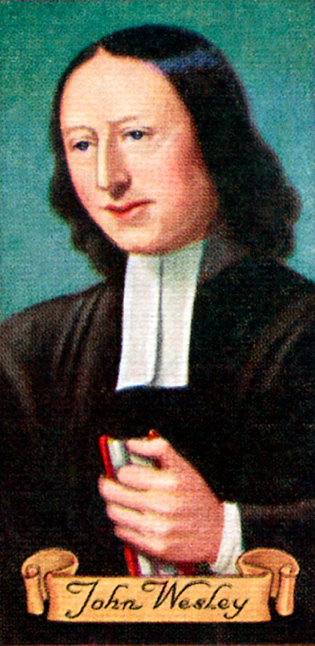 John Wesley, převzato ze série cigaretových karet, 1935 od Unbekannt