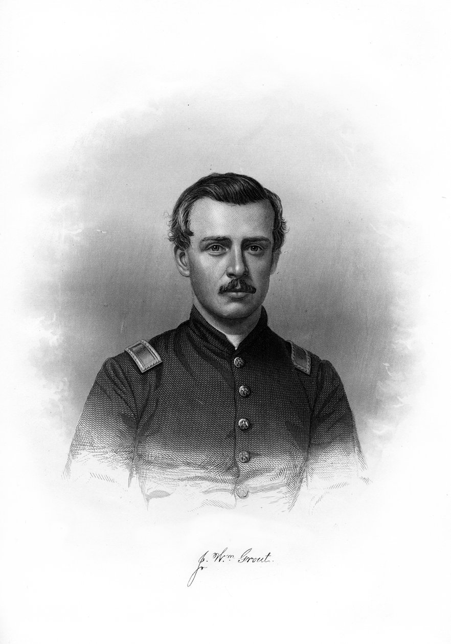 John William Grout , americký voják, 1872 od Unbekannt