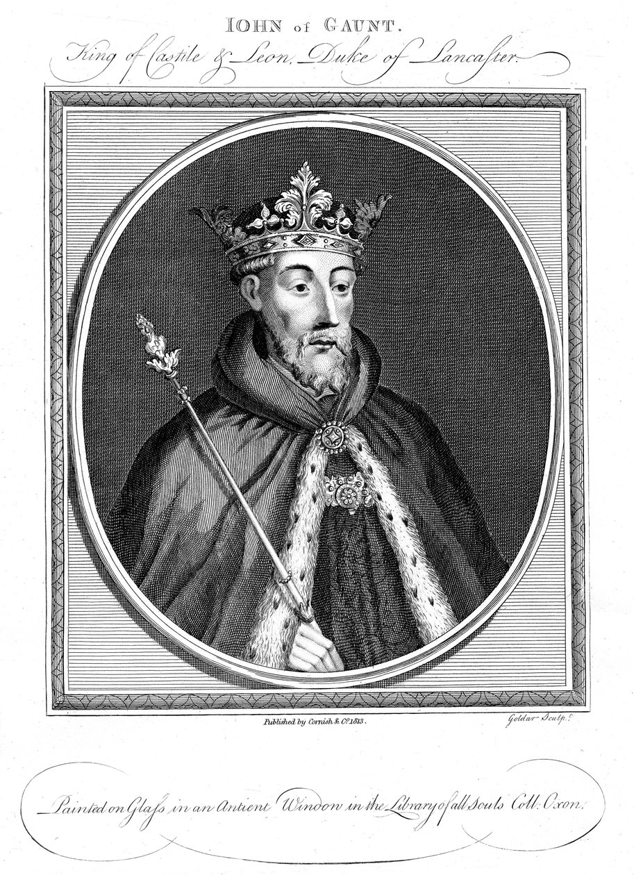 John z Gauntu, vévoda z Lancasteru 1340-1399 od Unbekannt