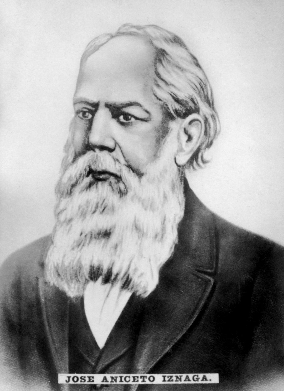 Jose Aniceto Iznaga 1791-1860, kubánský patriot během kubánských válek za nezávislost, c1910 od Unbekannt