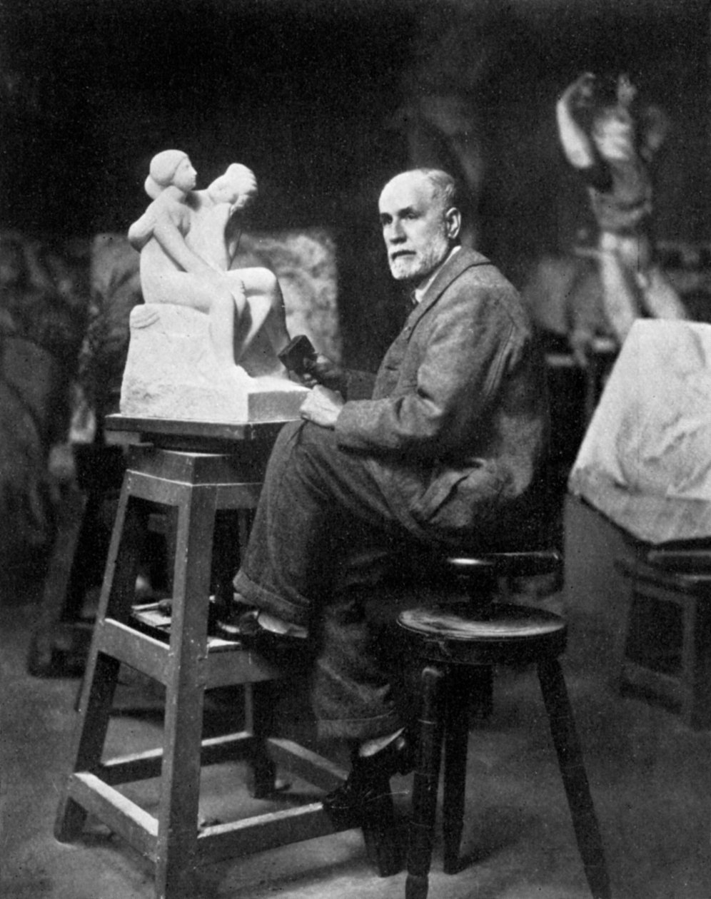 Joseph-Antoine Bernard 1866-1931, francouzský sochař, 1931 od Unbekannt