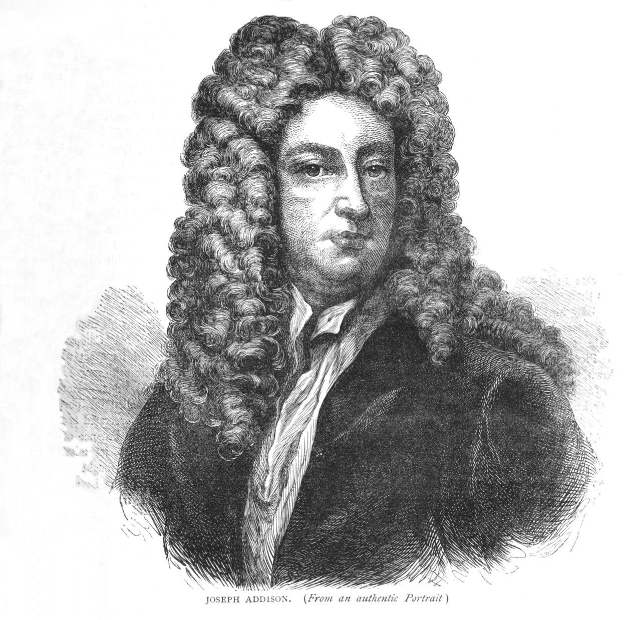 Joseph Addison, anglický spisovatel a politik, c1870 1878 od Unbekannt