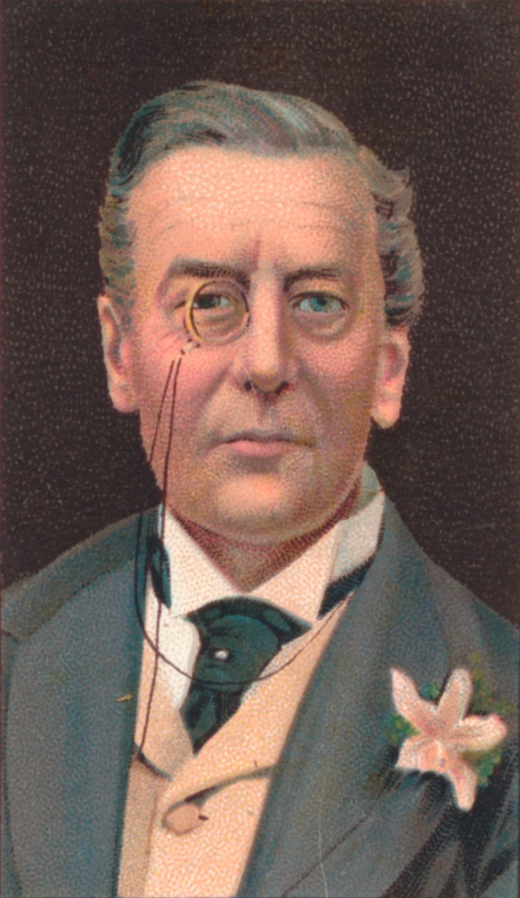 Joseph Chamberlain 1836-1914, britský liberální politik, 1906 od Unbekannt