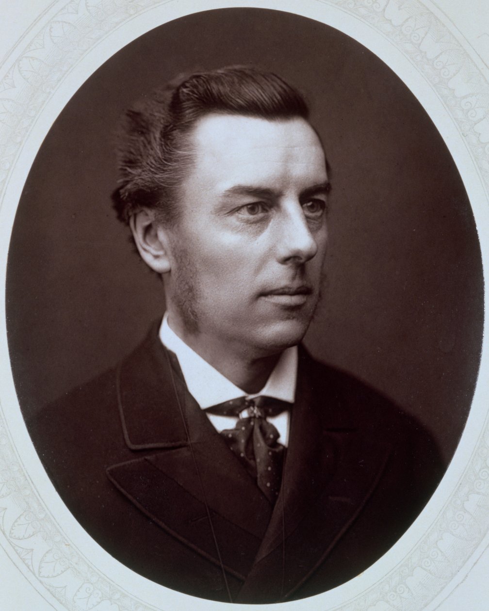Joseph Chamberlain , britský liberální politik, c1885. od Unbekannt