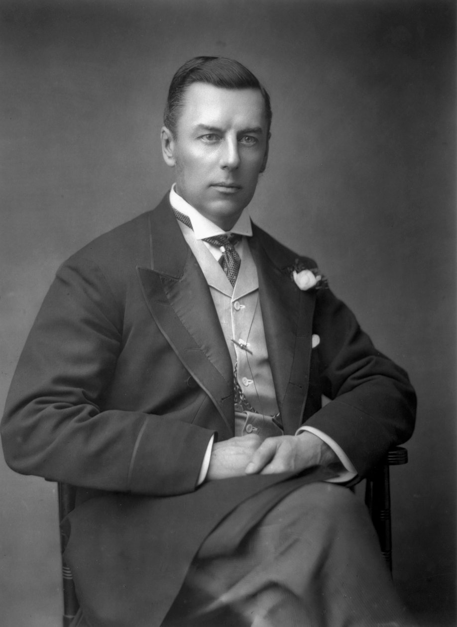 Joseph Chamberlain. Anglický obchodník, politik a státník, konec 19. století od Unbekannt