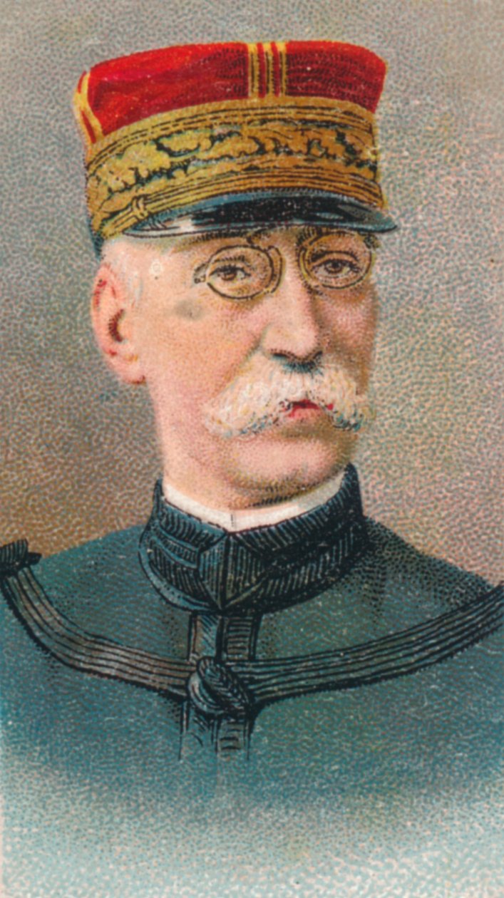 Joseph Gallieni 1849-1916, francouzský generál první světové války, 1917 od Unbekannt
