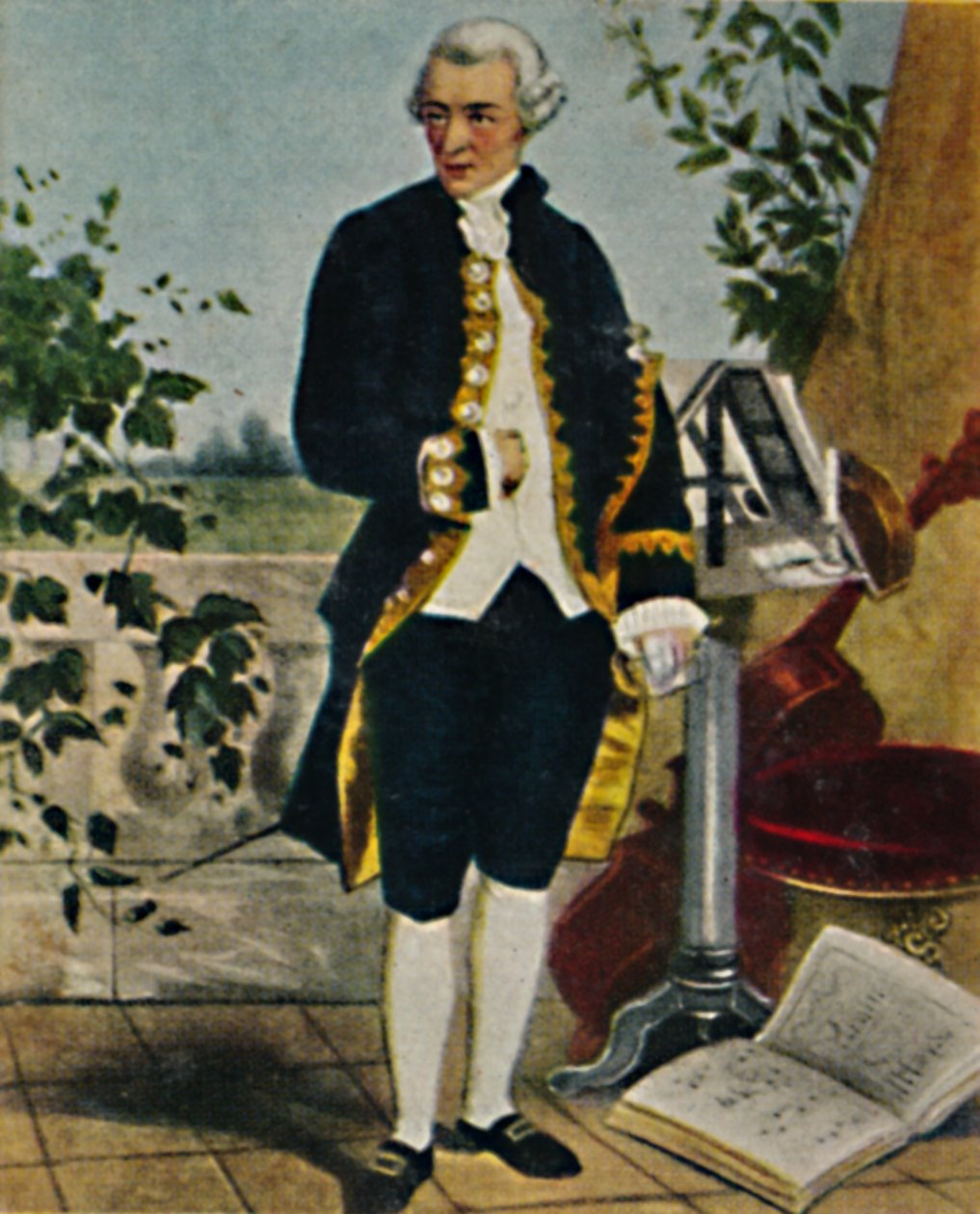 Joseph Haydn 1732-1809. - Obraz Hammann, 1934. od Unbekannt