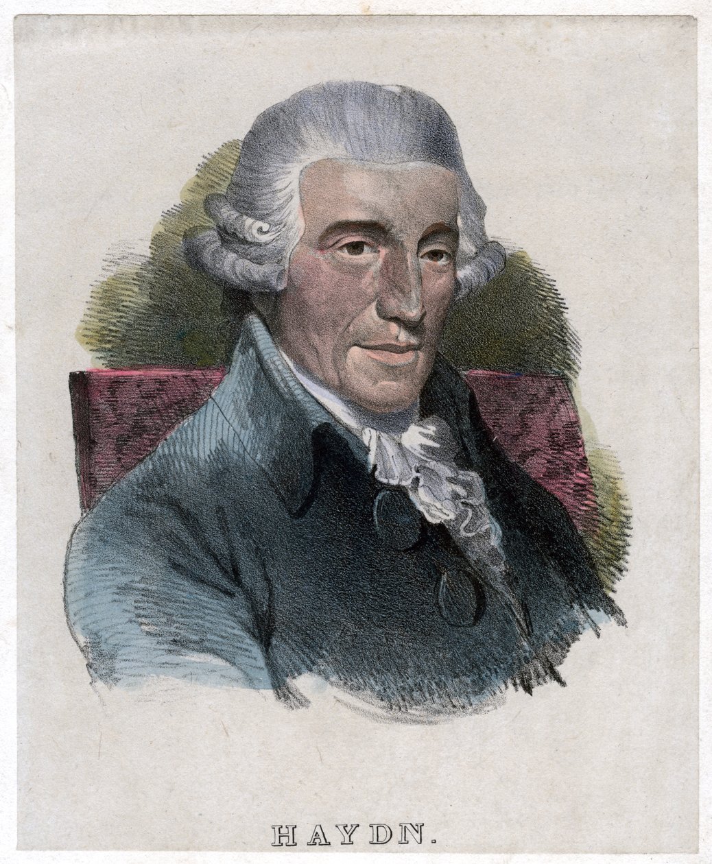 Joseph Haydn , rakouský skladatel od Unbekannt