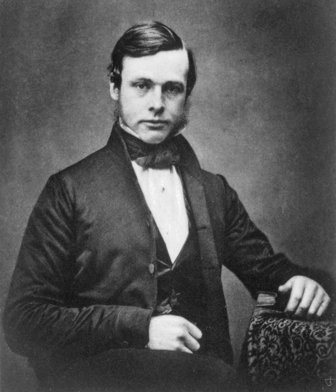 Joseph Lister, anglický chirurg a průkopník antiseptické chirurgie, c1855 od Unbekannt