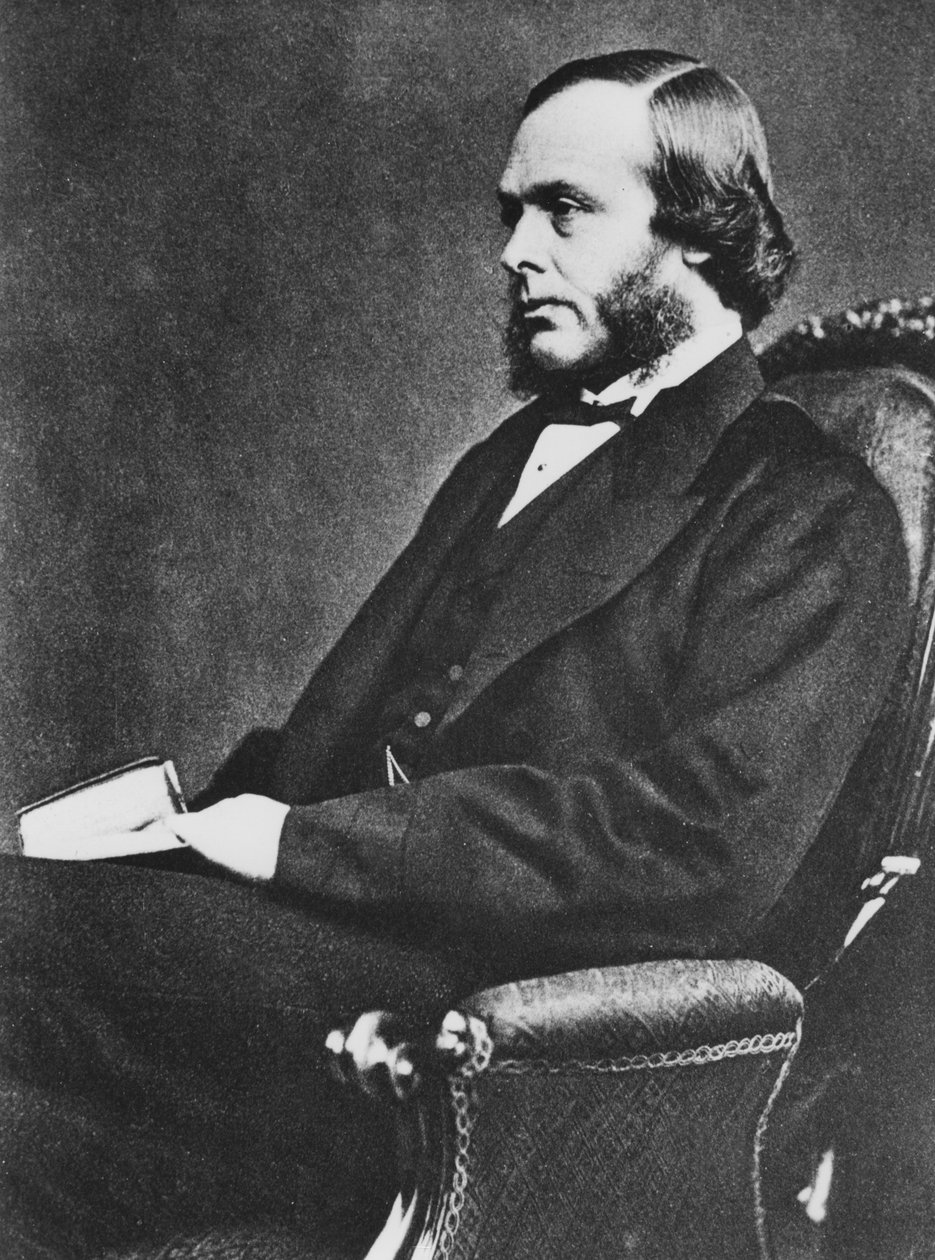 Joseph Lister, anglický chirurg a průkopník antiseptické chirurgie, c1867 od Unbekannt