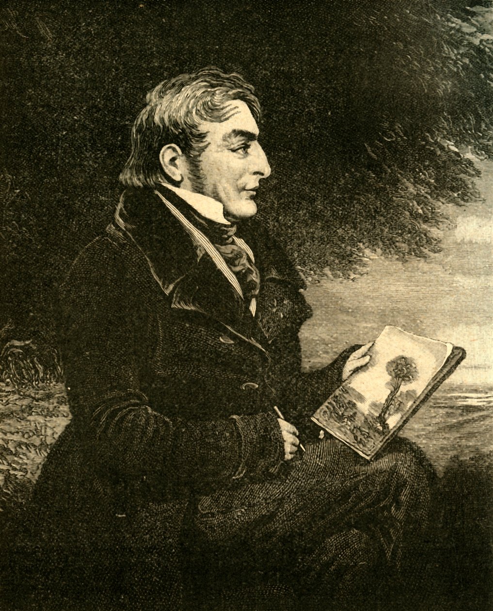 Joseph Mallord William Turner, anglický malíř, c1840 c1890. od Unbekannt