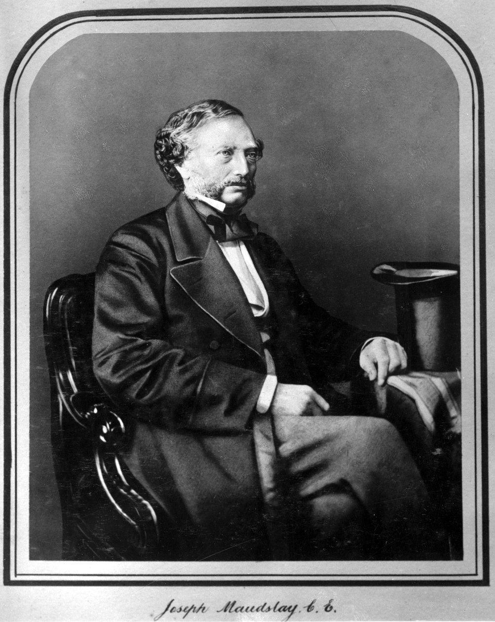 Joseph Maudslay, anglický inženýr, c 1850 od Unbekannt