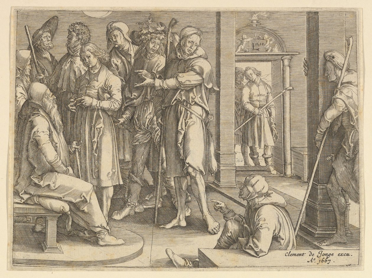 Kopie Joseph Telling His Dreams to Jacob, 1640-70. od Unbekannt