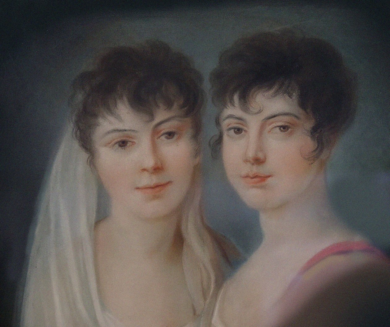 Josephine a Charlotte Brunsvik Detail, 19. století. od Unbekannt