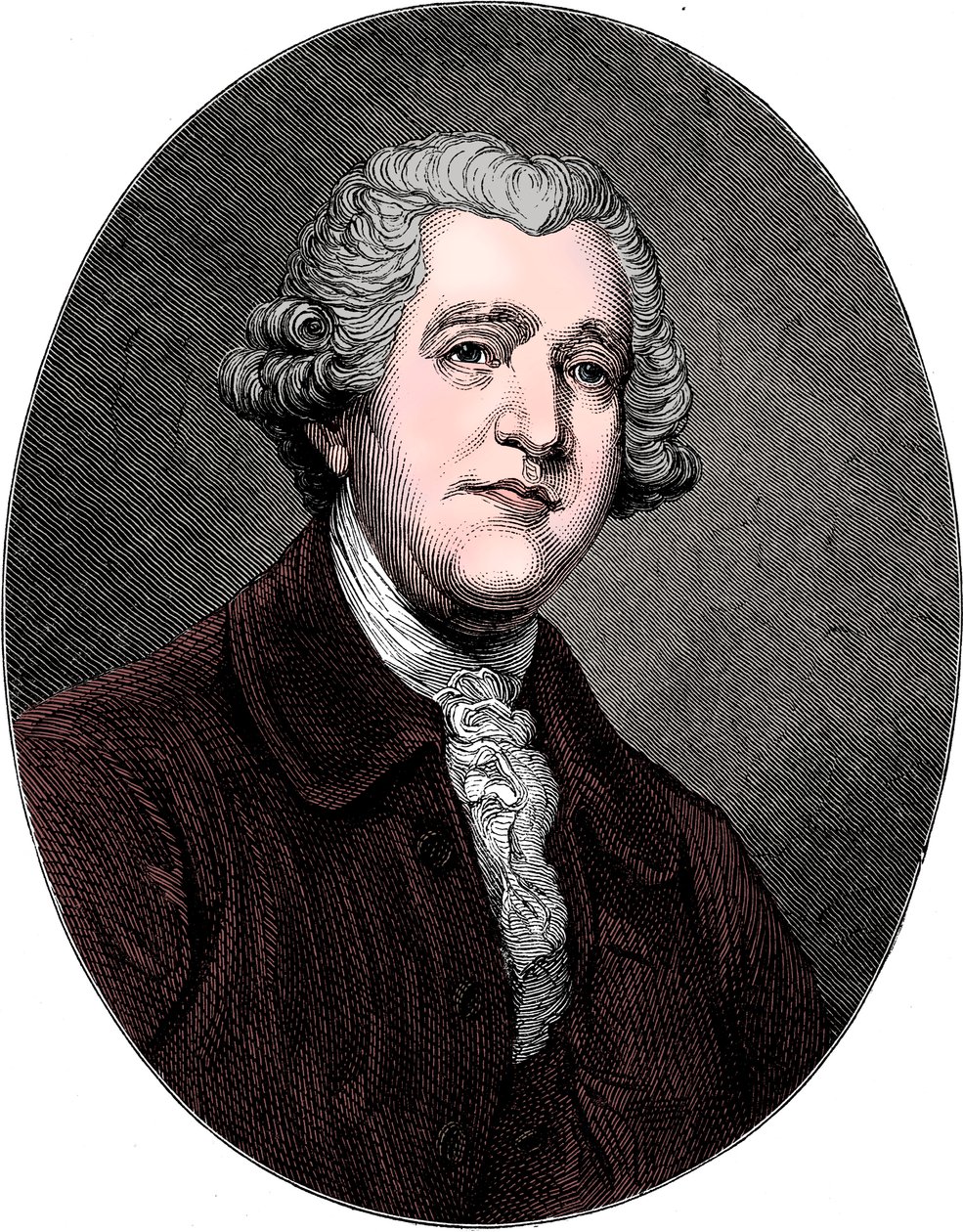 Josiah Wedgwood, anglický průmyslník a hrnčíř 18. století, c1880. od Unbekannt