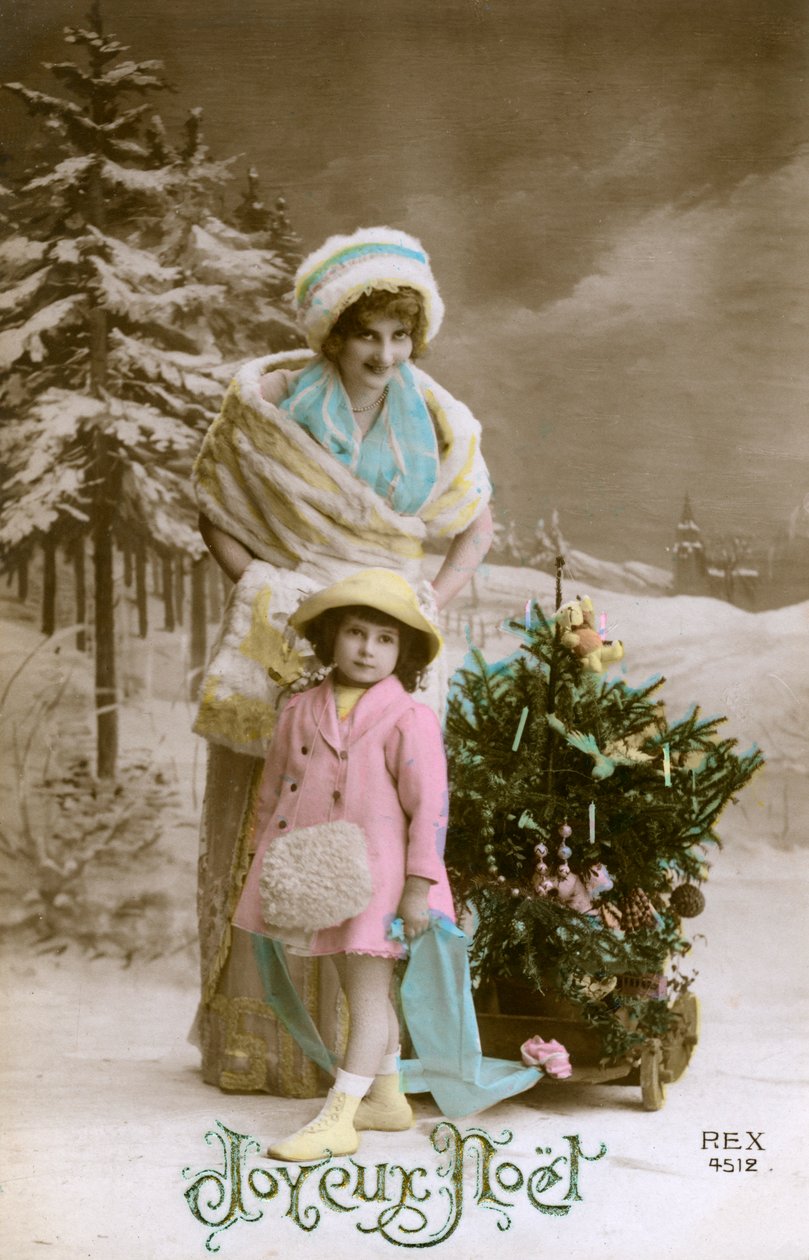 Joyeux Noel, c1900-1929 od Unbekannt