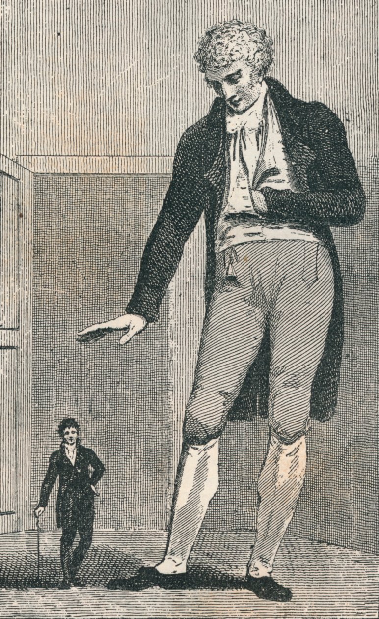 Jozef Boruwlaski 1739-1837 a Patrick Cotter OBrien 1760-1806, c1780 1894 od Unbekannt