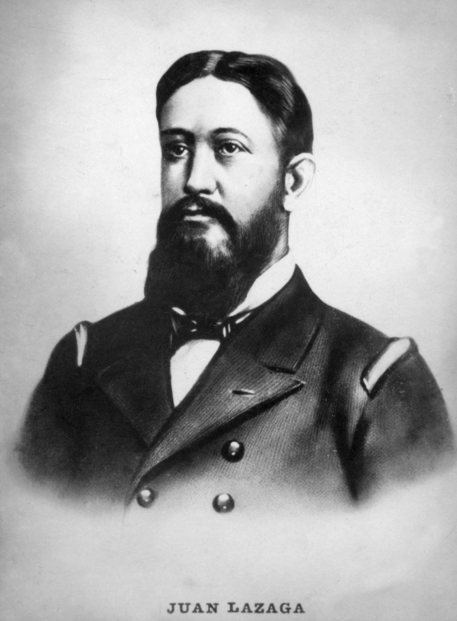 Juan Lazaga 1845-1898, španělský námořní kapitán během španělsko-americké války, c1910 od Unbekannt