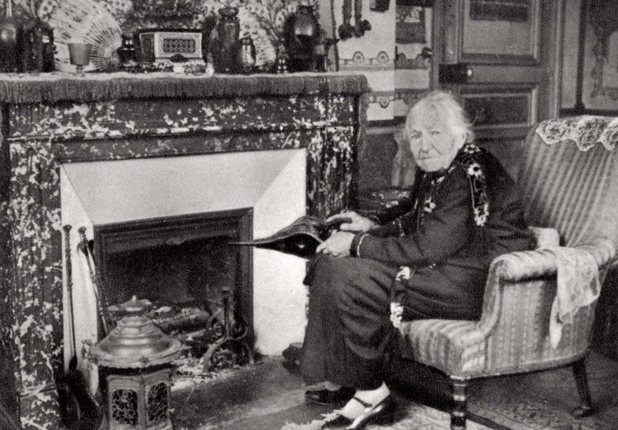 Juliette Adam, francouzská spisovatelka a feministka, 1929 od Unbekannt
