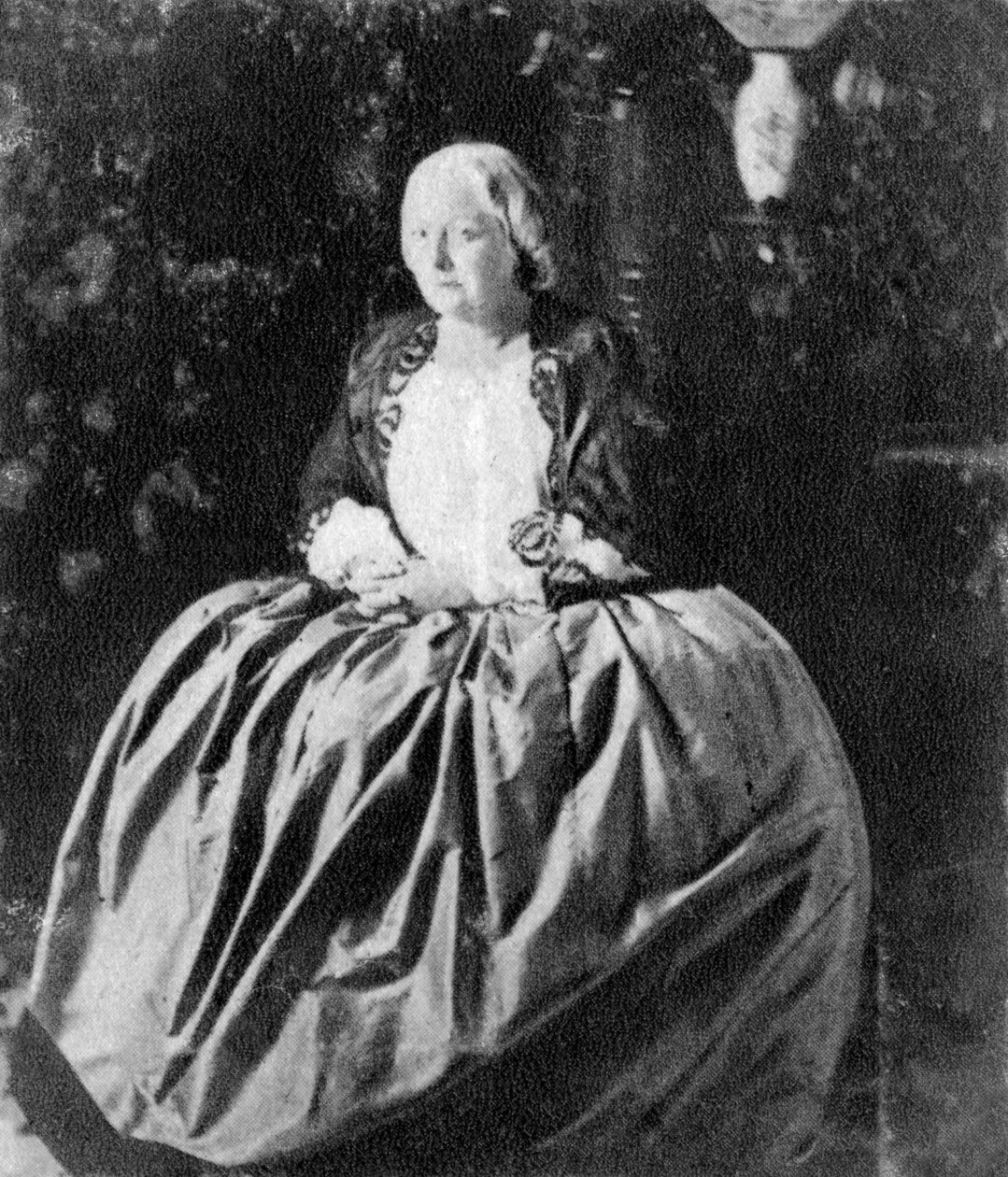 Juliette Drouet, francouzská herečka a milenka Victora Huga, 19. století od Unbekannt