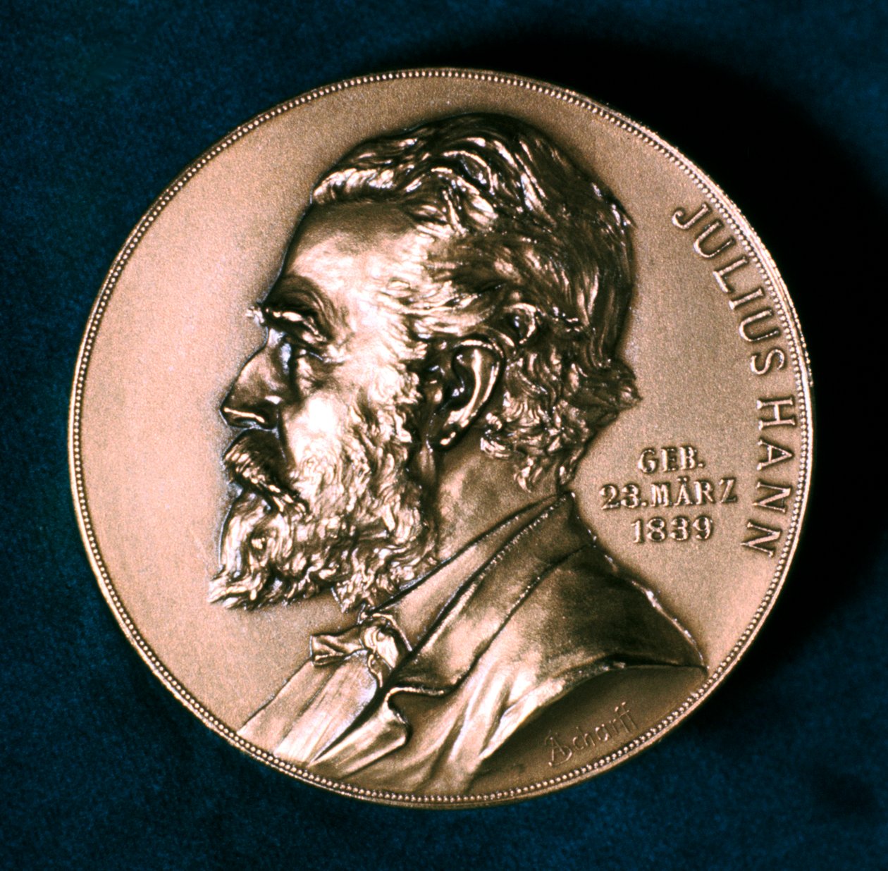 Julius Ferdinand Hann, rakouský meteorolog, c1921 od Unbekannt