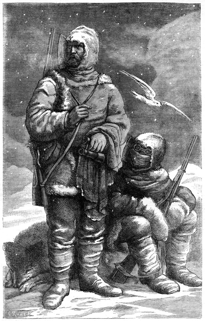 Julius Payer 1841-1915, rakousko-uherský arktický cestovatel a krajinář, 19. od Unbekannt
