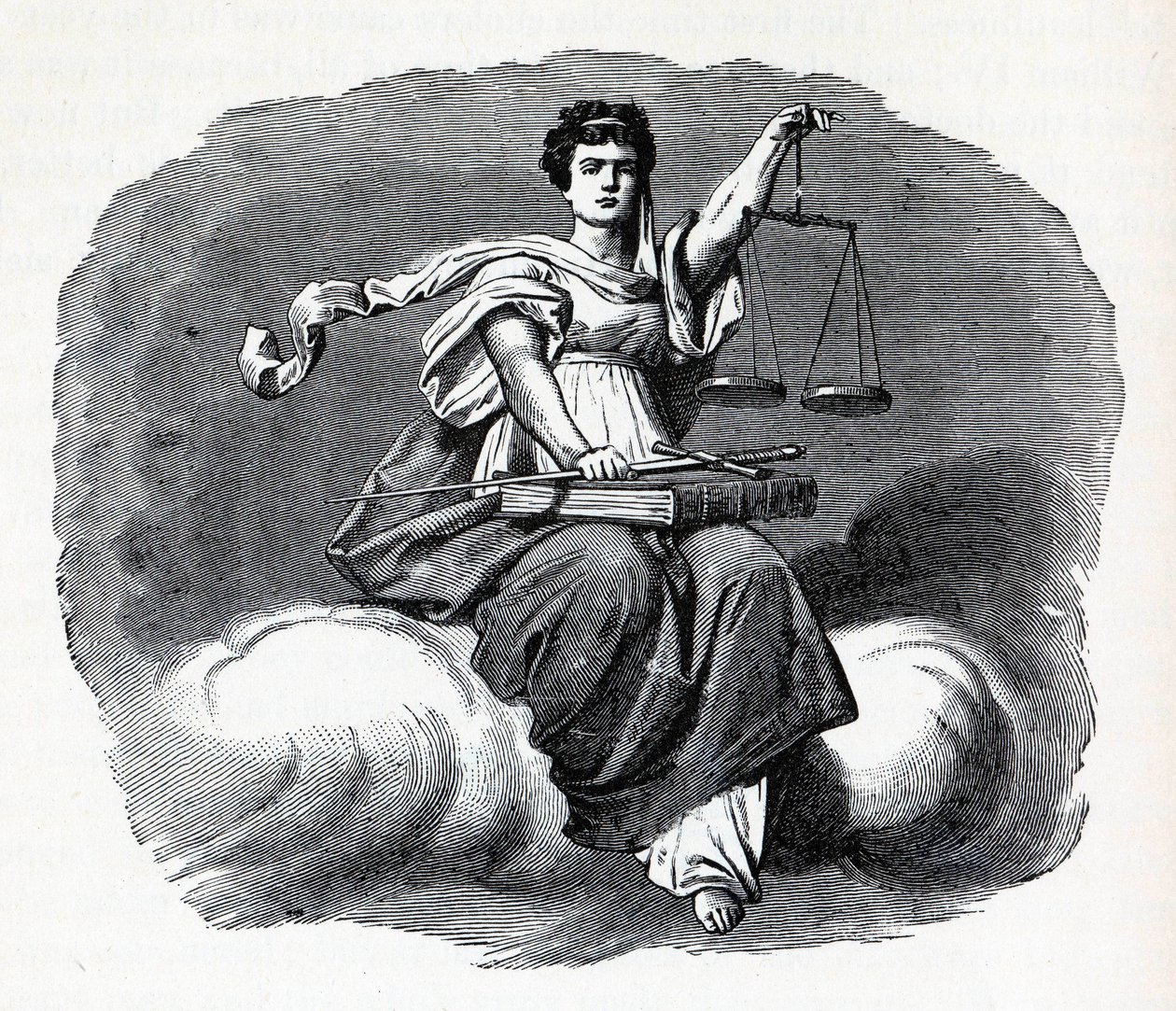 Spravedlnost, 1882 od Unbekannt